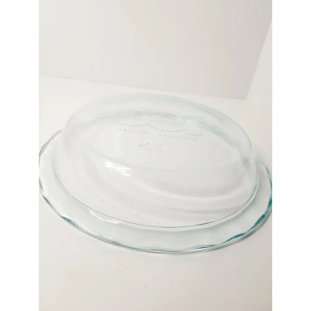 PYREX 100th Anniversary Limited Edition Embossed Pie Plate‎ – 9.5